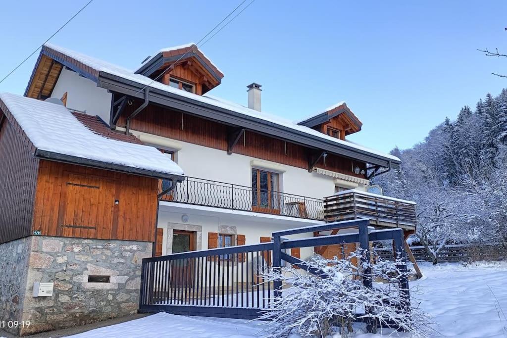 Gite Coeur De Haute-Savoie Viuz-en-Sallaz Exteriér fotografie